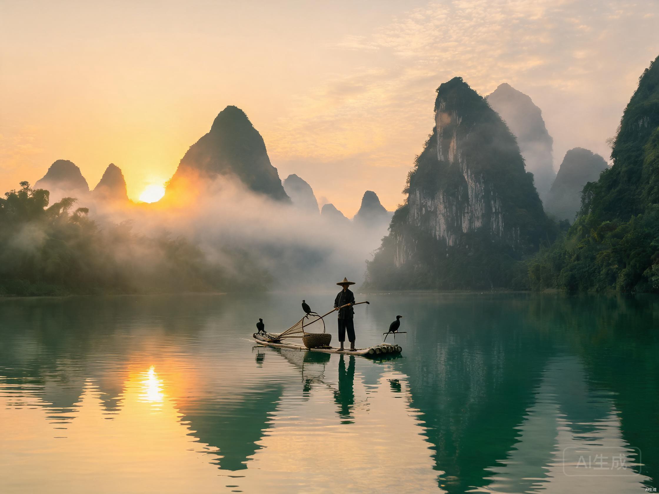 Guilin Karst-Landschaft