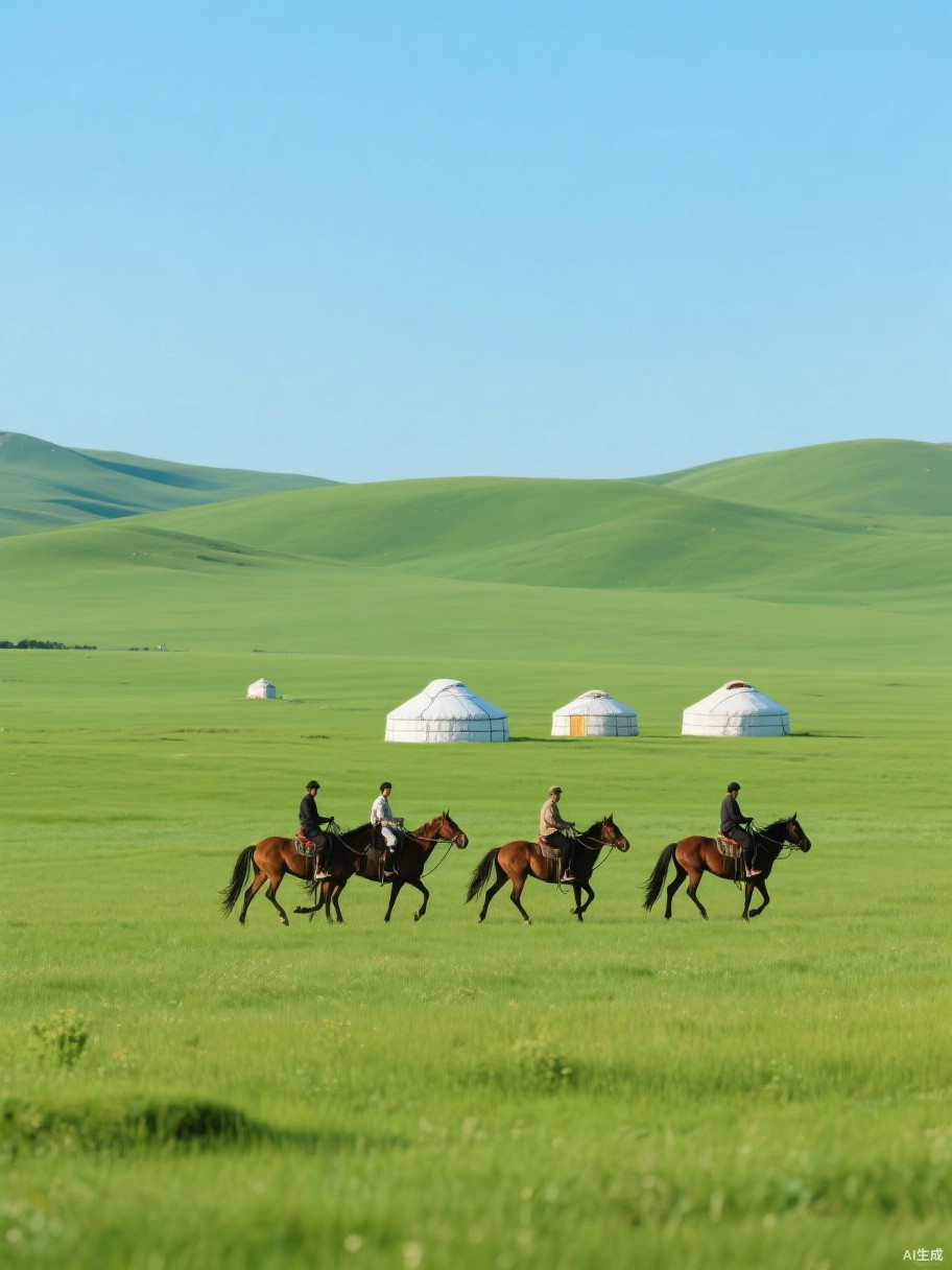 Innere Mongolei Grasland